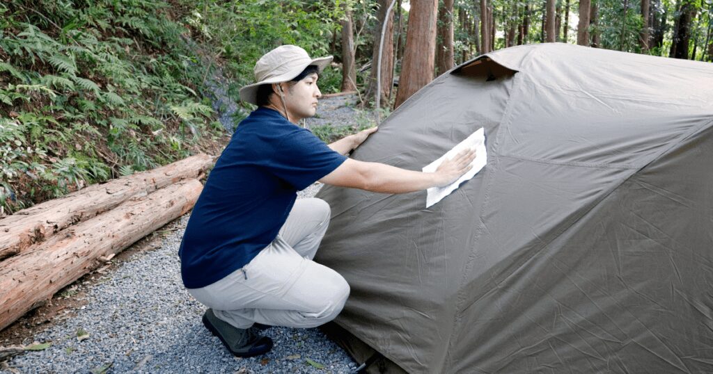 使用前に知っておきたい！テント・タープのお手入れ・保管方法